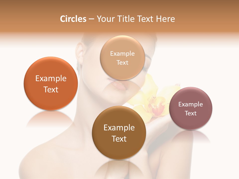 Bodycare Isolated Skin PowerPoint Template