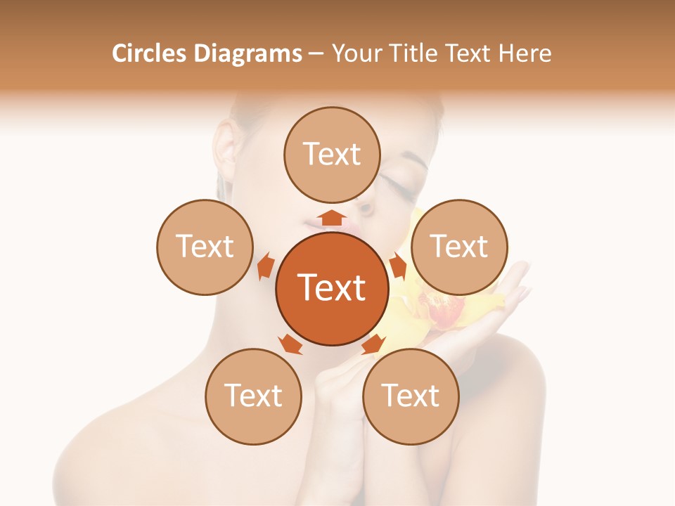 Bodycare Isolated Skin PowerPoint Template