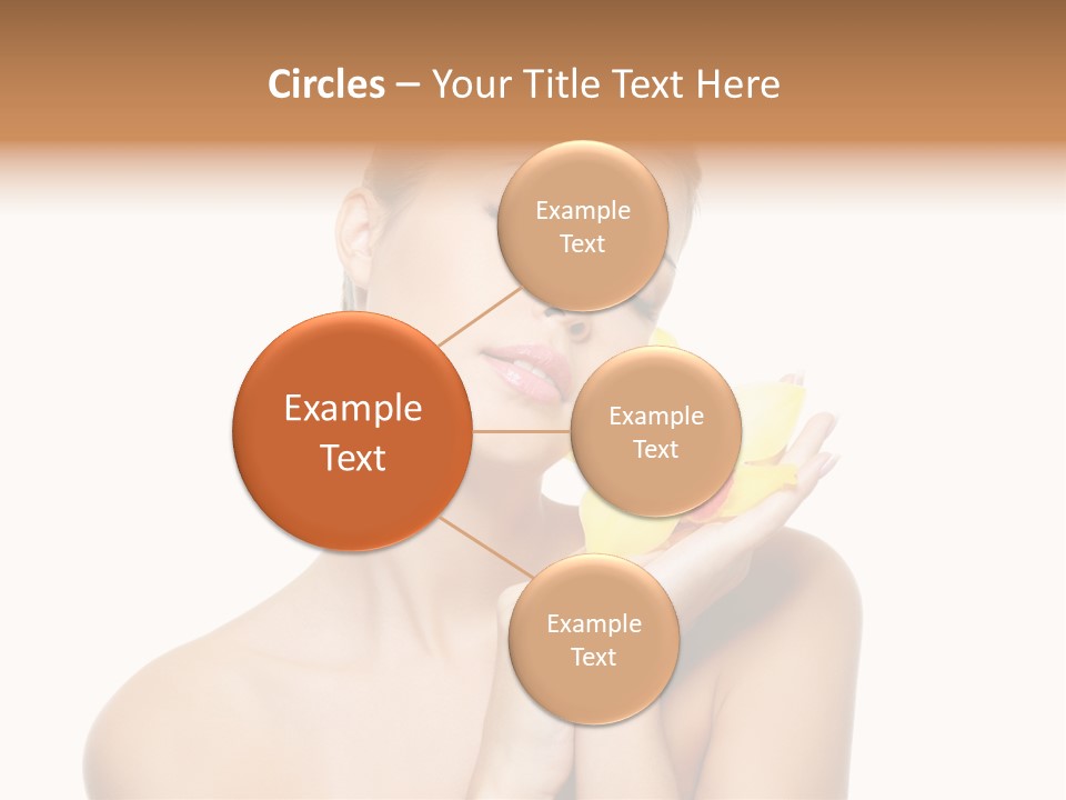 Bodycare Isolated Skin PowerPoint Template