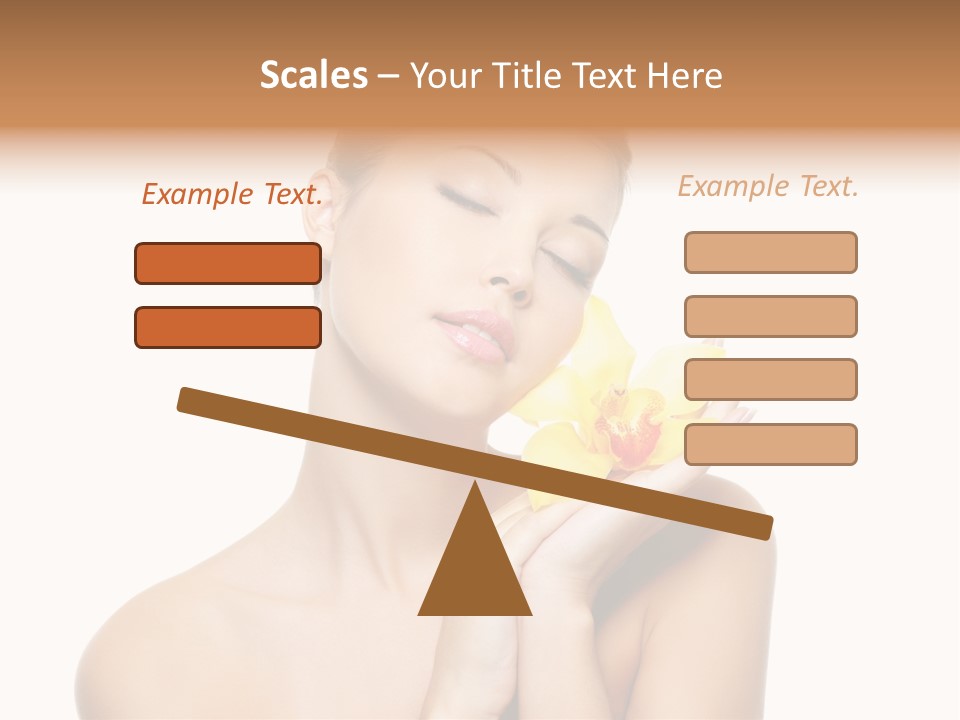 Bodycare Isolated Skin PowerPoint Template