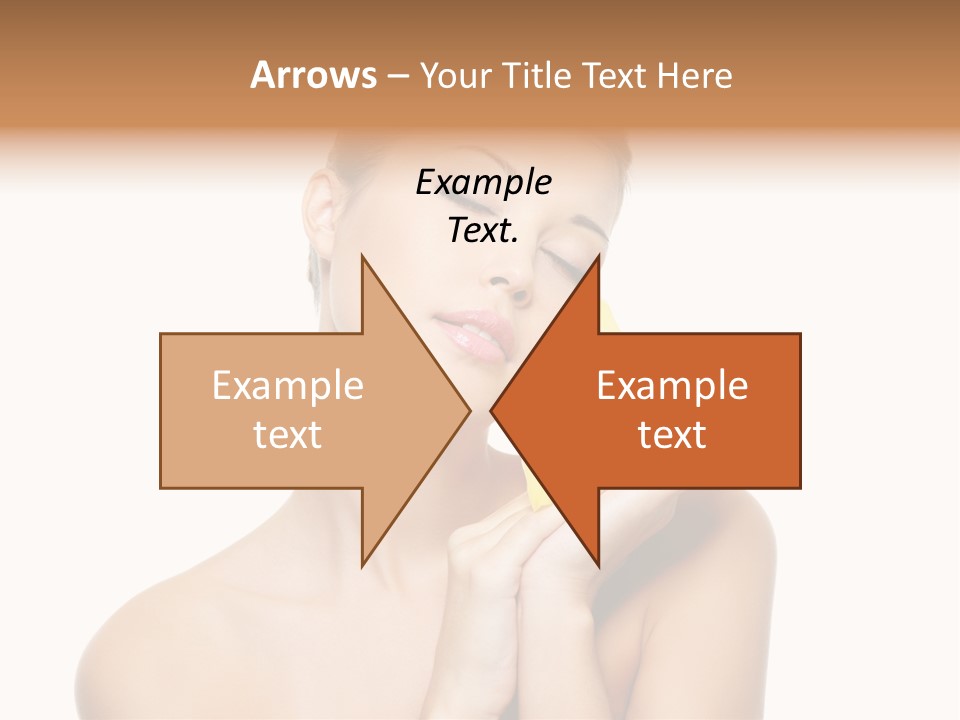 Bodycare Isolated Skin PowerPoint Template