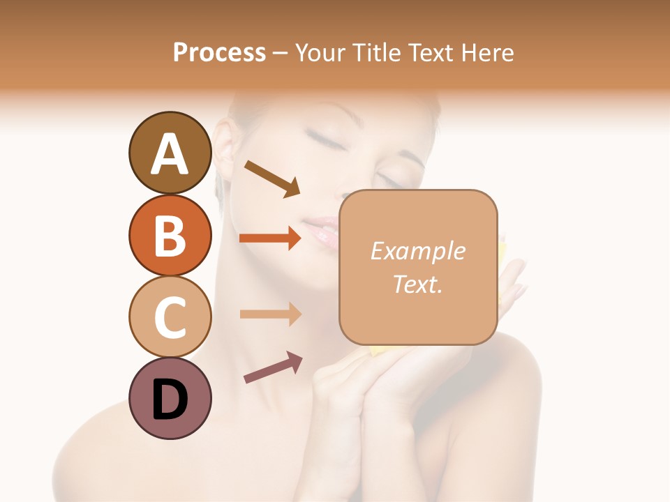 Bodycare Isolated Skin PowerPoint Template