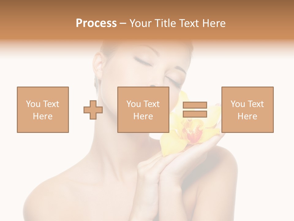 Bodycare Isolated Skin PowerPoint Template
