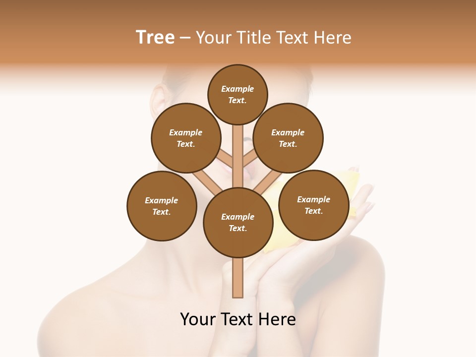Bodycare Isolated Skin PowerPoint Template