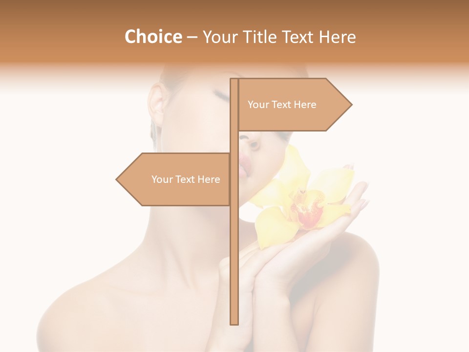 Bodycare Isolated Skin PowerPoint Template