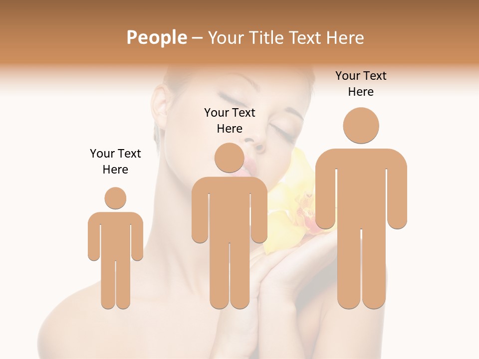 Bodycare Isolated Skin PowerPoint Template