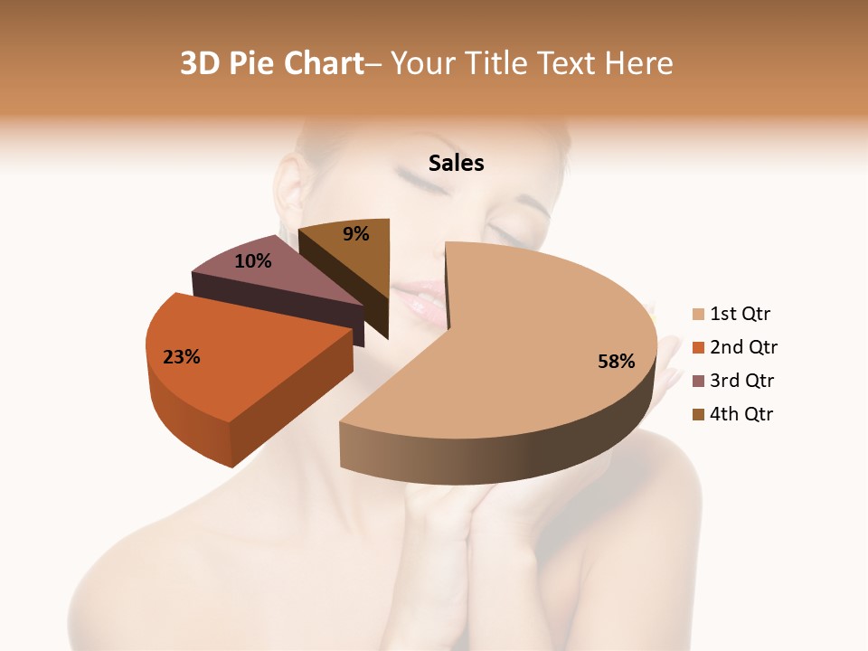 Bodycare Isolated Skin PowerPoint Template