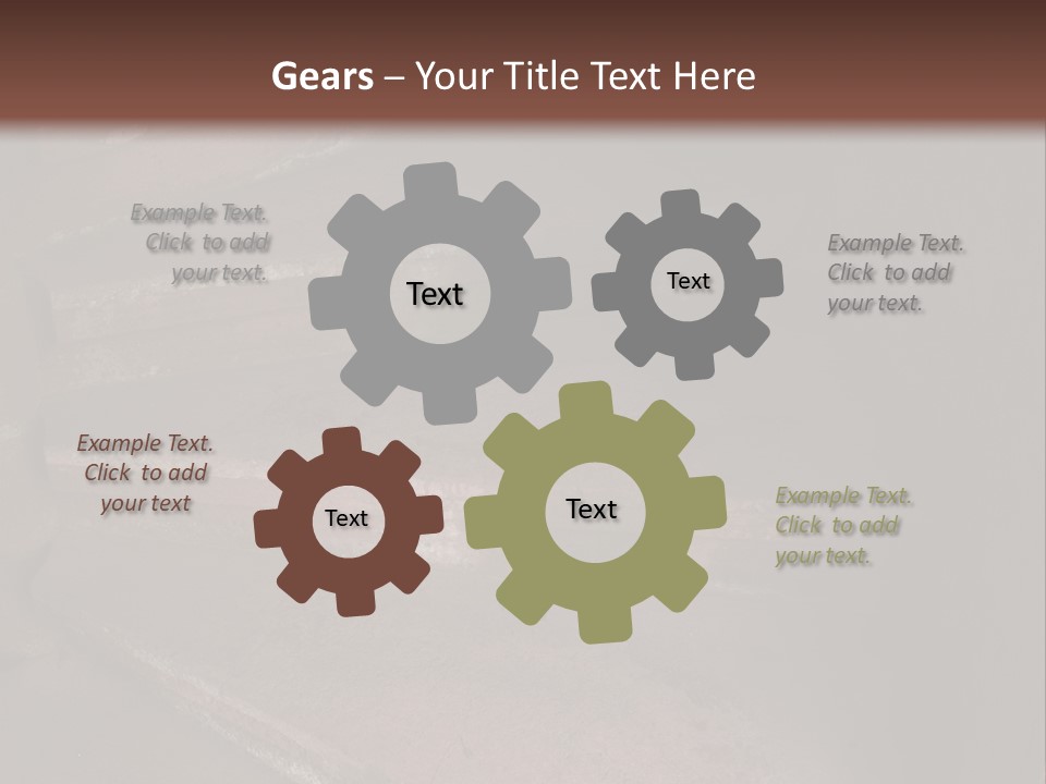 Detail Passage Rock PowerPoint Template