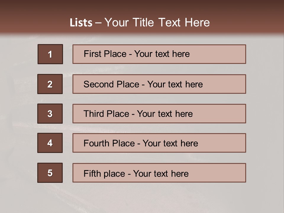 Detail Passage Rock PowerPoint Template