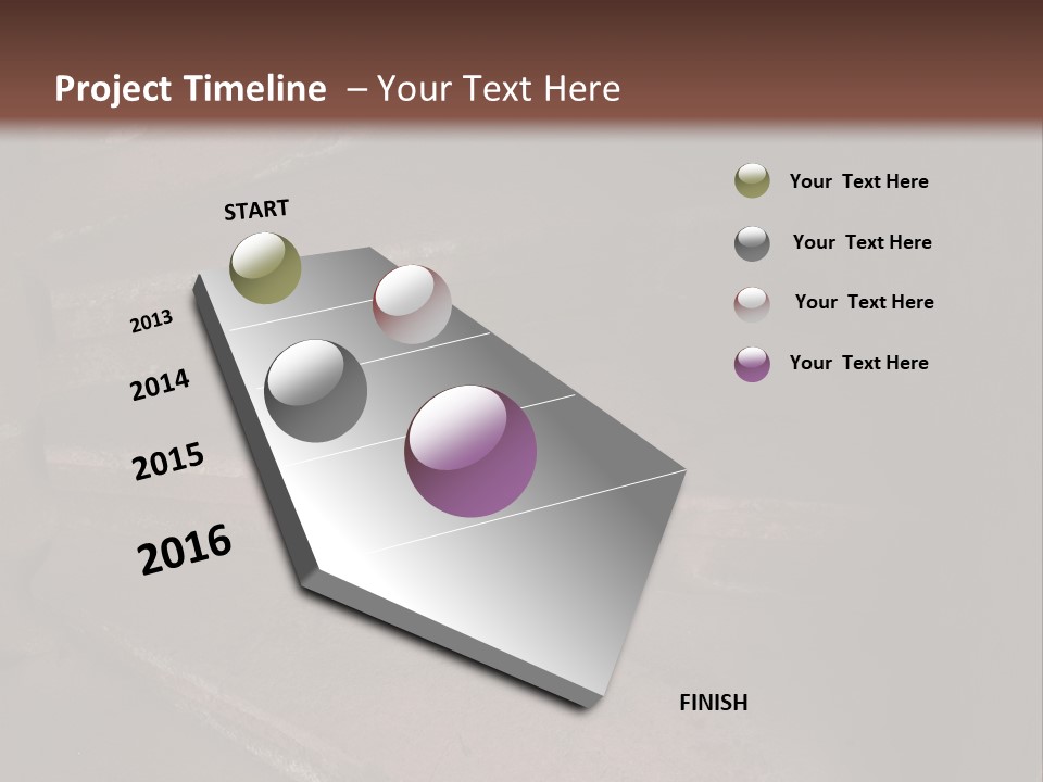 Detail Passage Rock PowerPoint Template