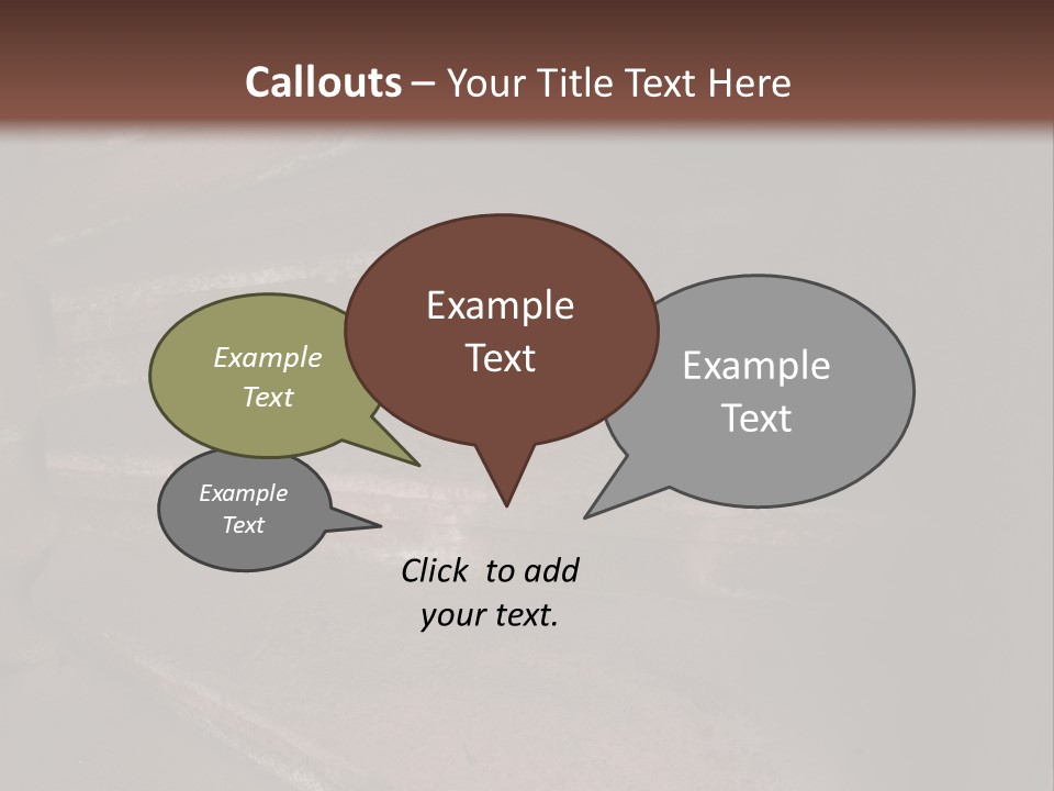 Detail Passage Rock PowerPoint Template