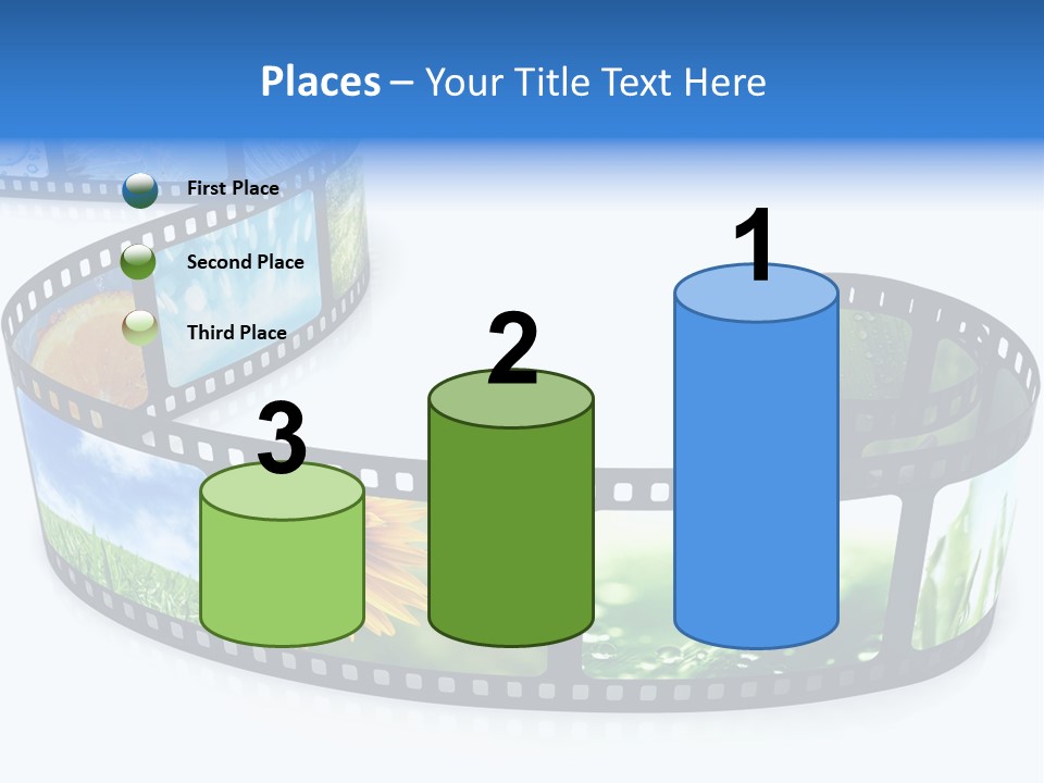 Frame Movie Black PowerPoint Template