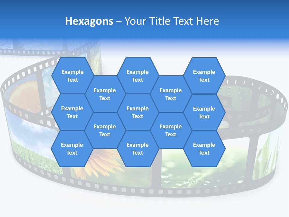 Frame Movie Black PowerPoint Template