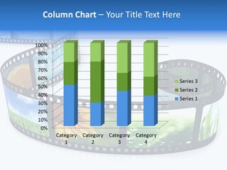 Frame Movie Black PowerPoint Template