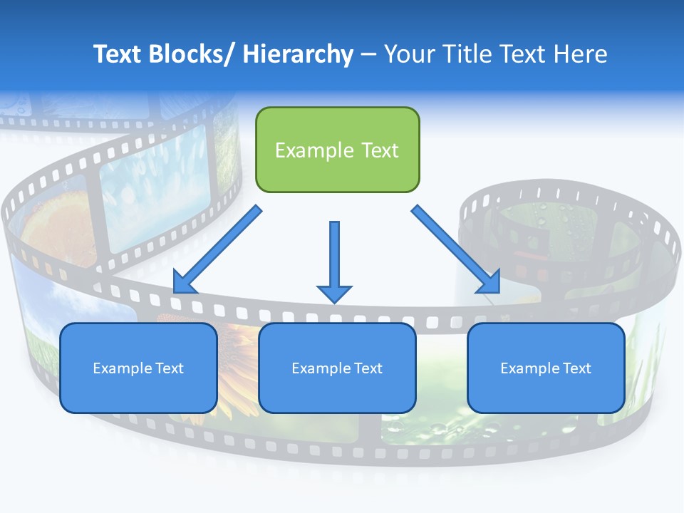 Frame Movie Black PowerPoint Template