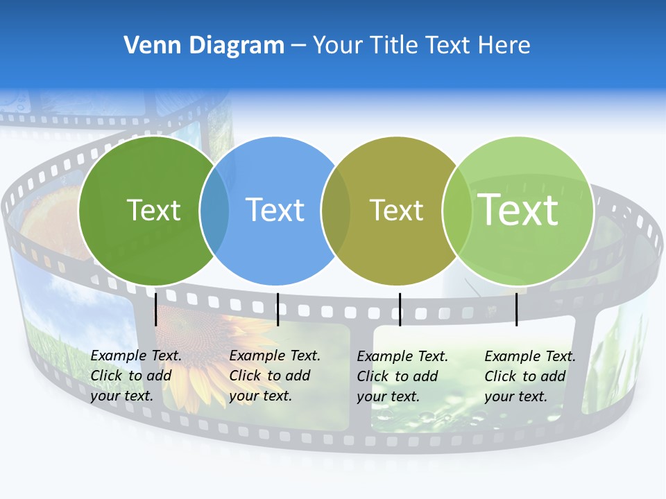 Frame Movie Black PowerPoint Template