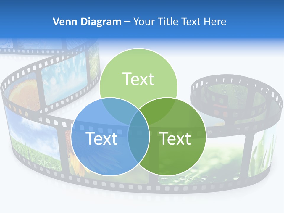 Frame Movie Black PowerPoint Template