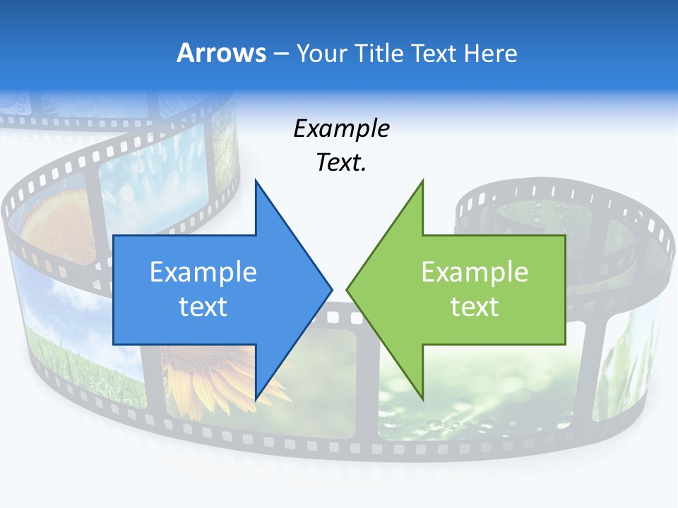 Frame Movie Black PowerPoint Template