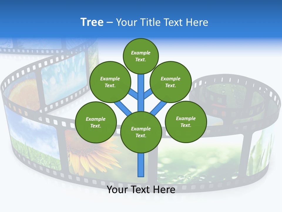 Frame Movie Black PowerPoint Template