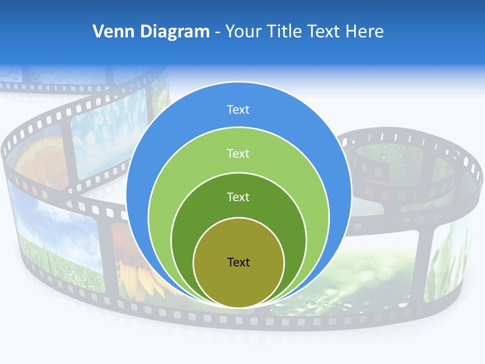 Frame Movie Black PowerPoint Template