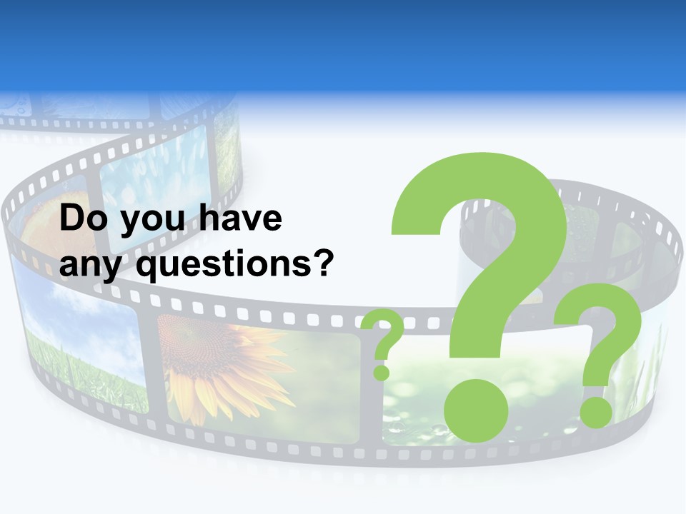 Frame Movie Black PowerPoint Template