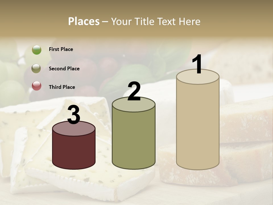 Camembert Cold Red PowerPoint Template