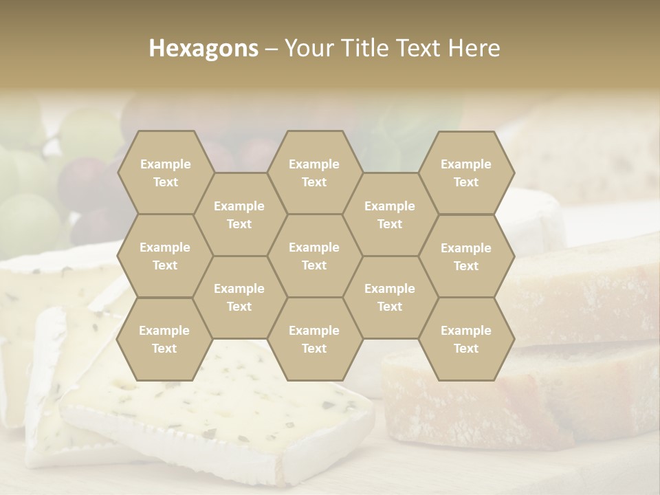 Camembert Cold Red PowerPoint Template