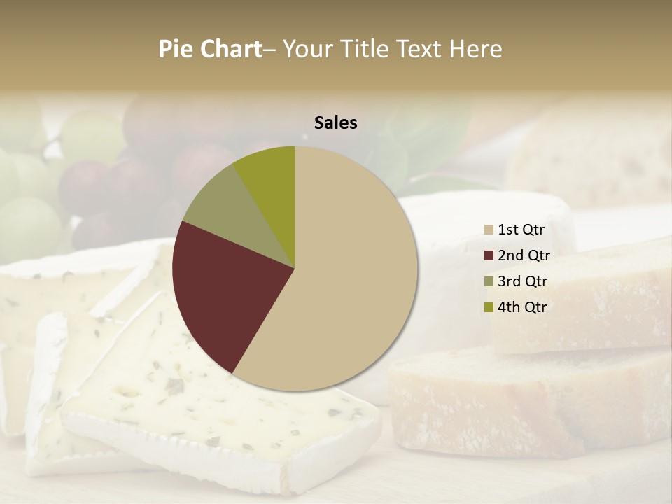 Camembert Cold Red PowerPoint Template