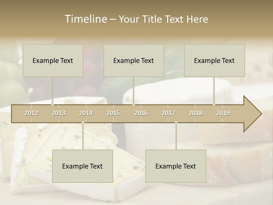 Camembert Cold Red PowerPoint Template