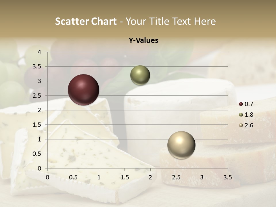 Camembert Cold Red PowerPoint Template