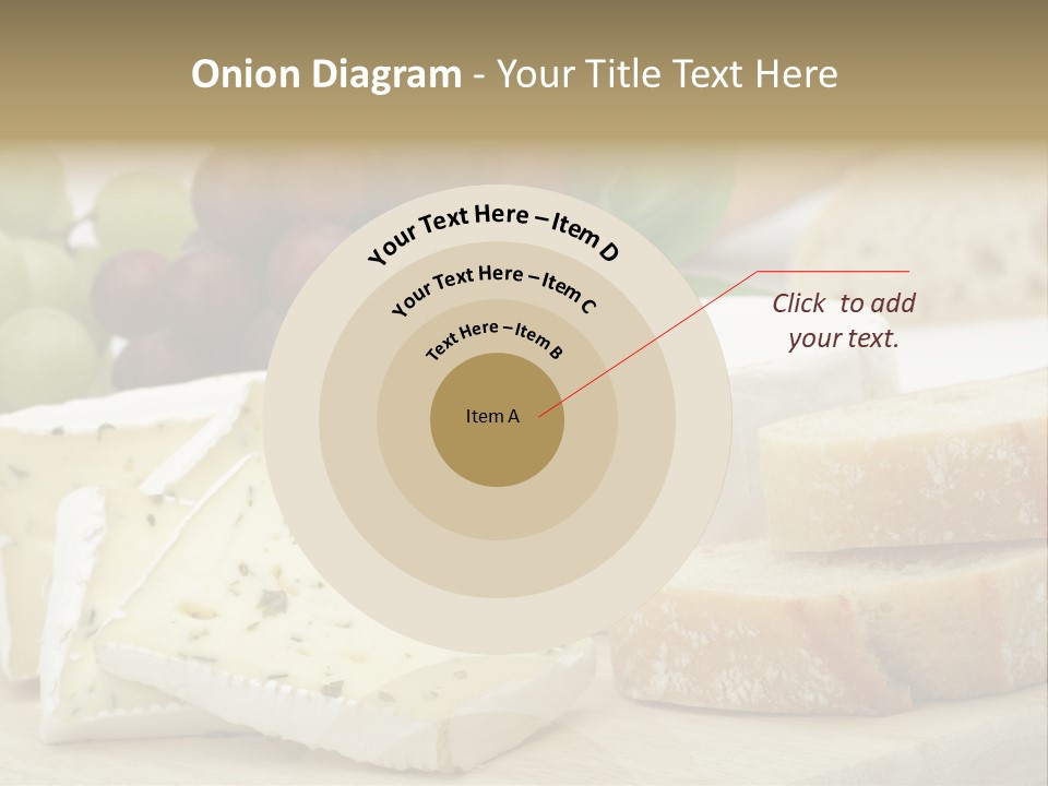 Camembert Cold Red PowerPoint Template