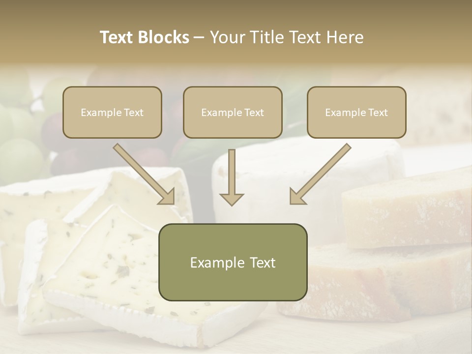 Camembert Cold Red PowerPoint Template