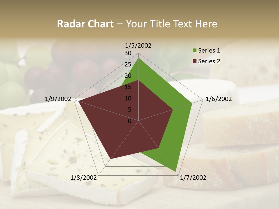Camembert Cold Red PowerPoint Template