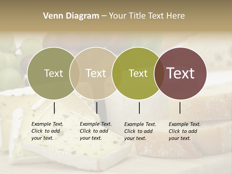 Camembert Cold Red PowerPoint Template