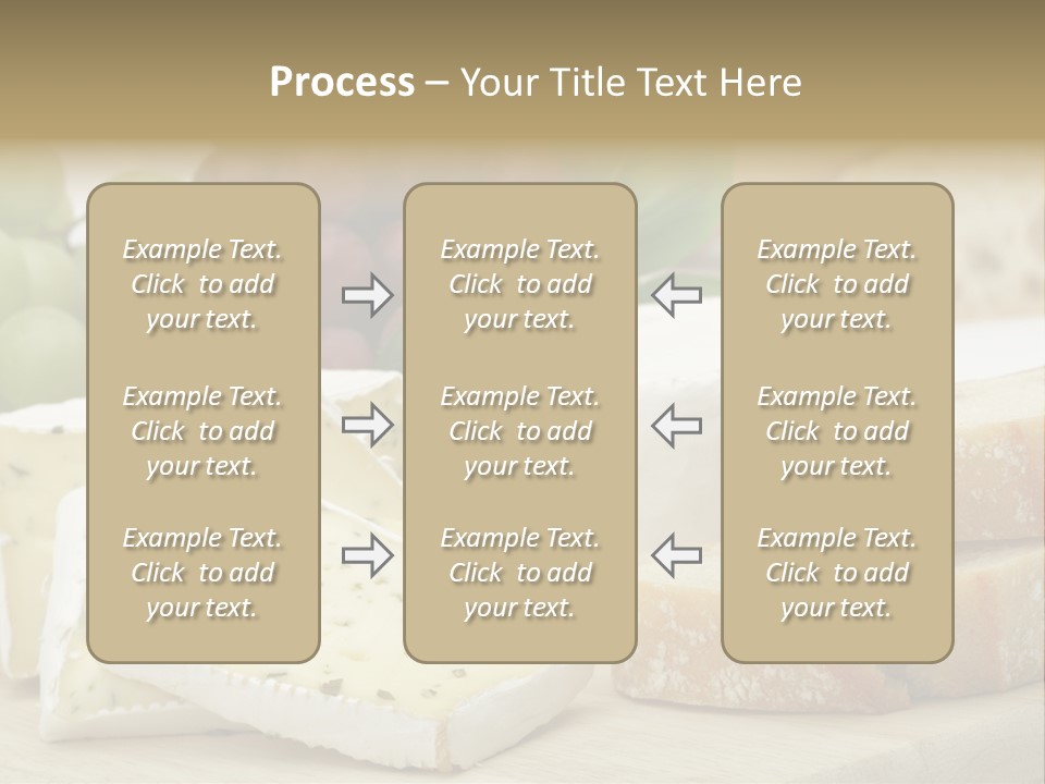 Camembert Cold Red PowerPoint Template