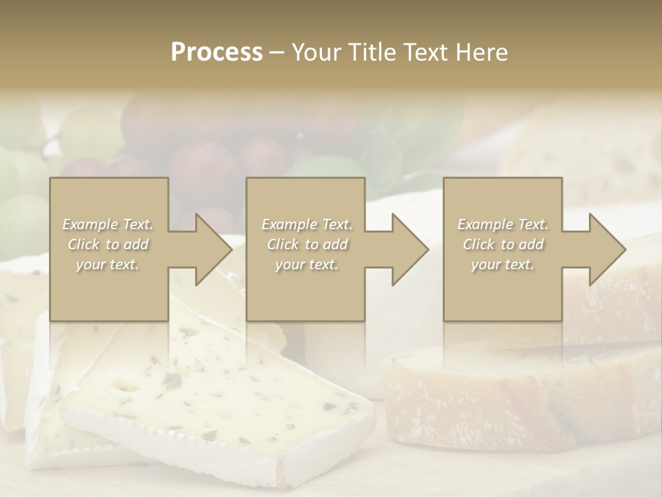 Camembert Cold Red PowerPoint Template