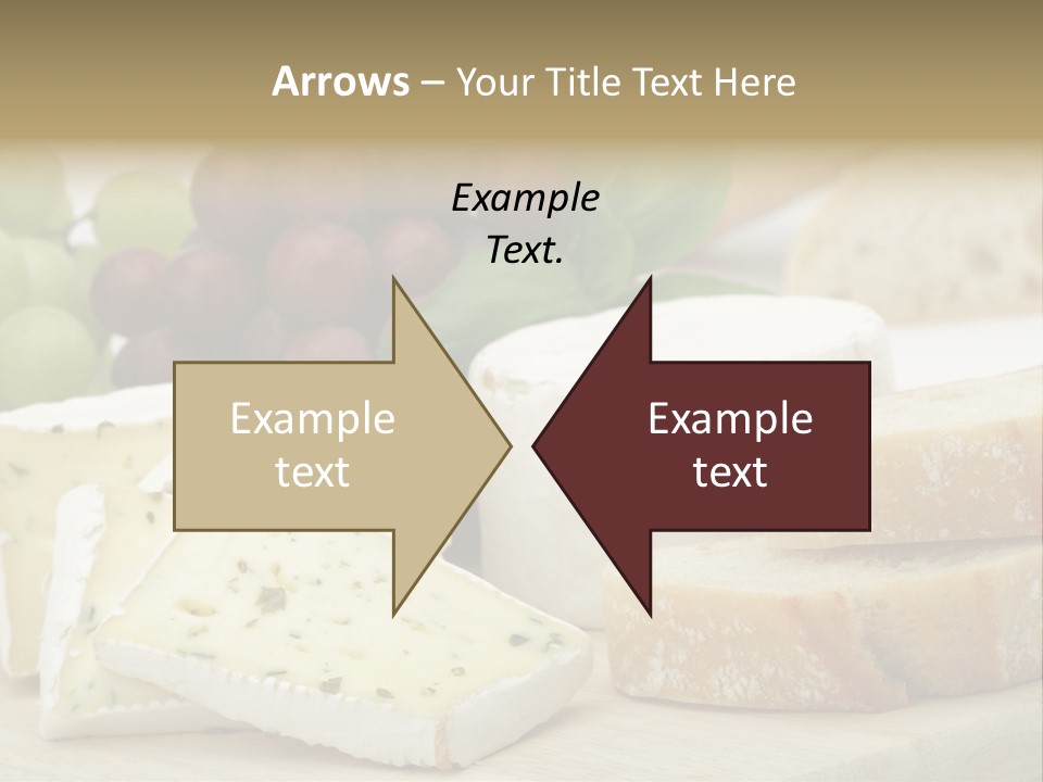 Camembert Cold Red PowerPoint Template