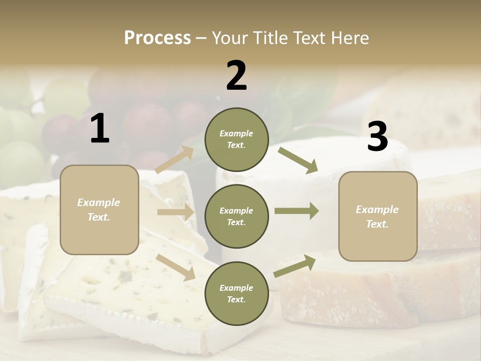 Camembert Cold Red PowerPoint Template