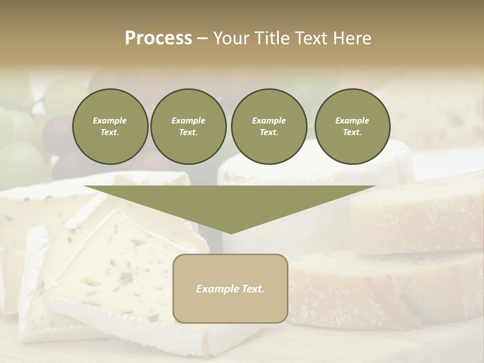 Camembert Cold Red PowerPoint Template