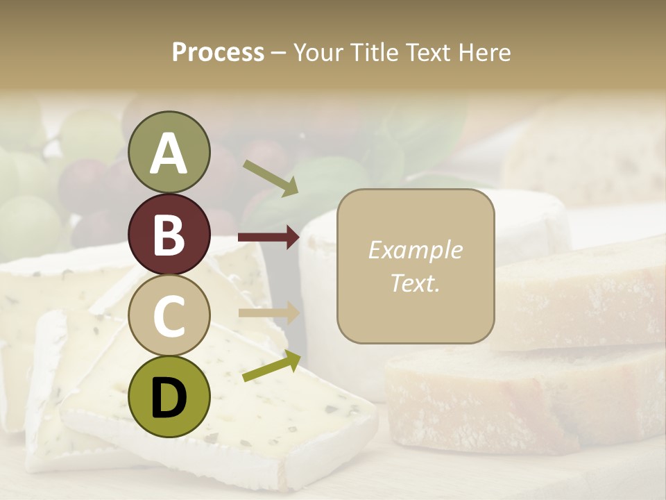 Camembert Cold Red PowerPoint Template