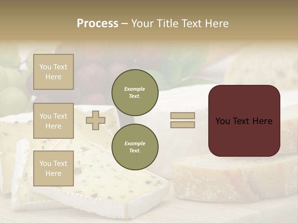 Camembert Cold Red PowerPoint Template