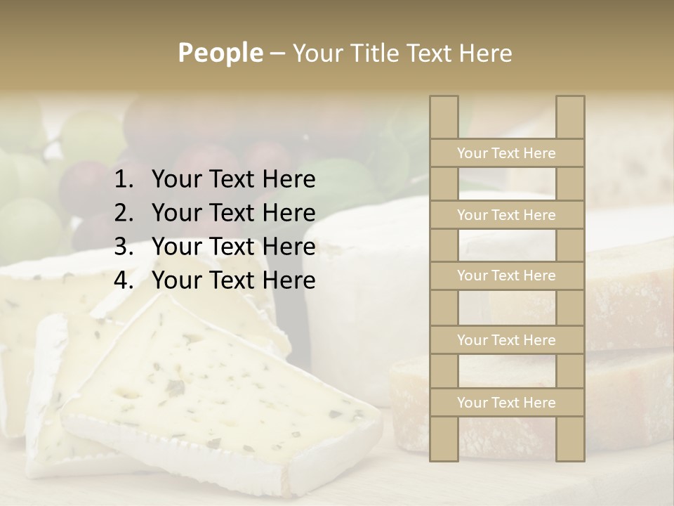 Camembert Cold Red PowerPoint Template