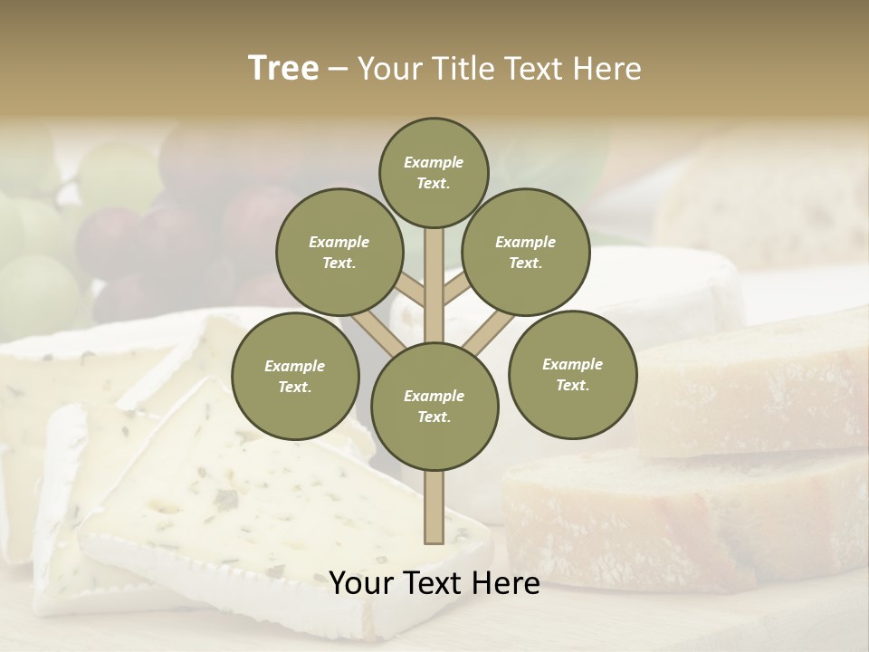 Camembert Cold Red PowerPoint Template