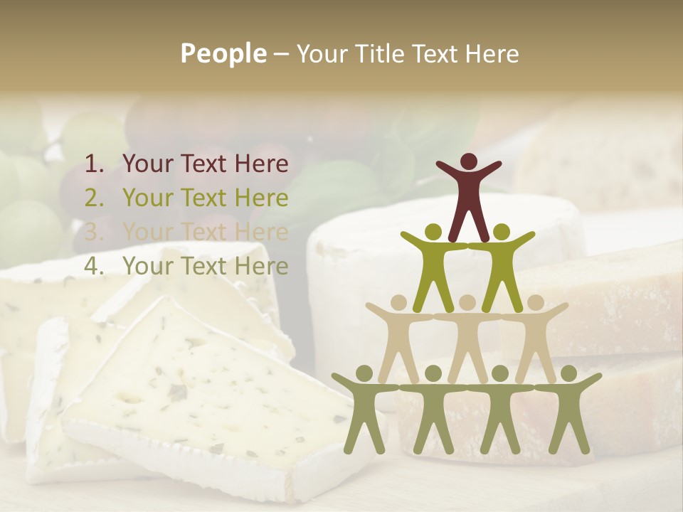 Camembert Cold Red PowerPoint Template