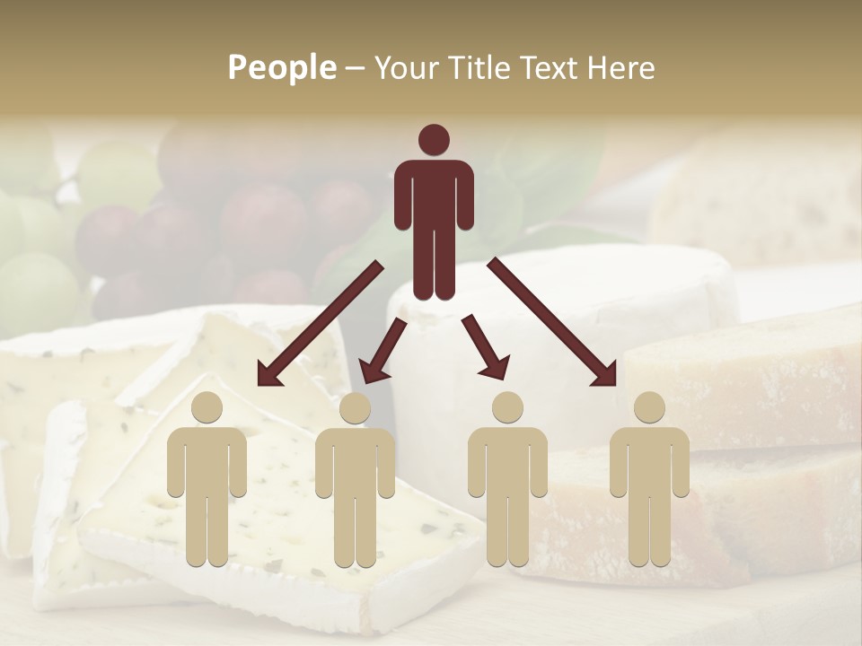 Camembert Cold Red PowerPoint Template