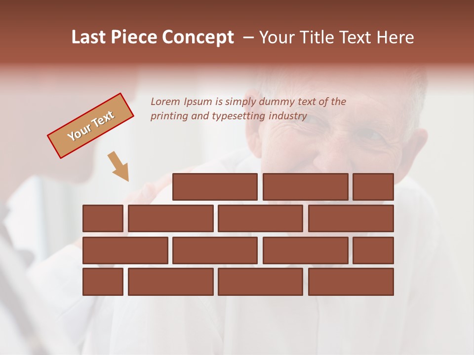 Support Pensioner Joy PowerPoint Template