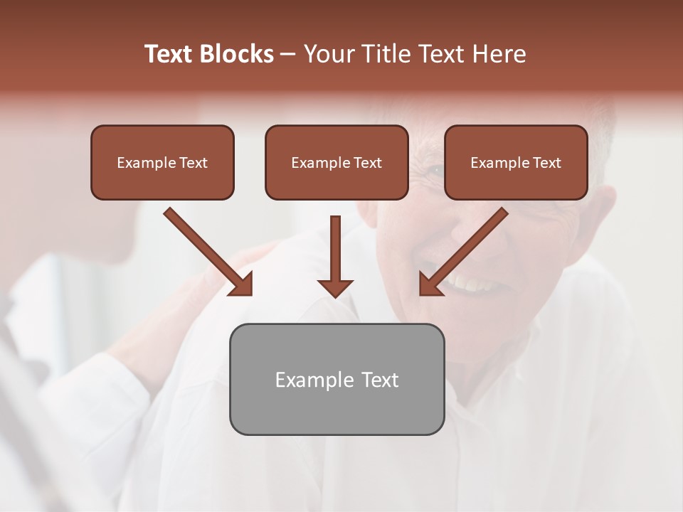 Support Pensioner Joy PowerPoint Template