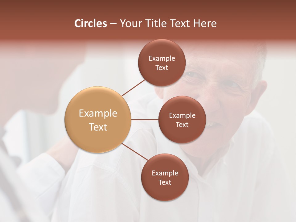 Support Pensioner Joy PowerPoint Template