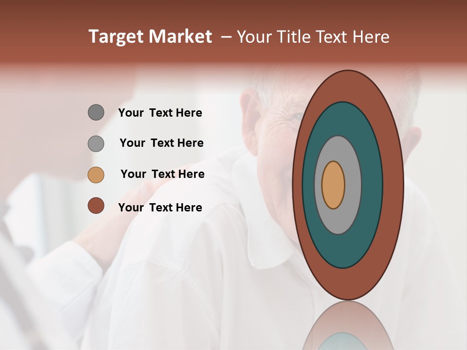 Support Pensioner Joy PowerPoint Template