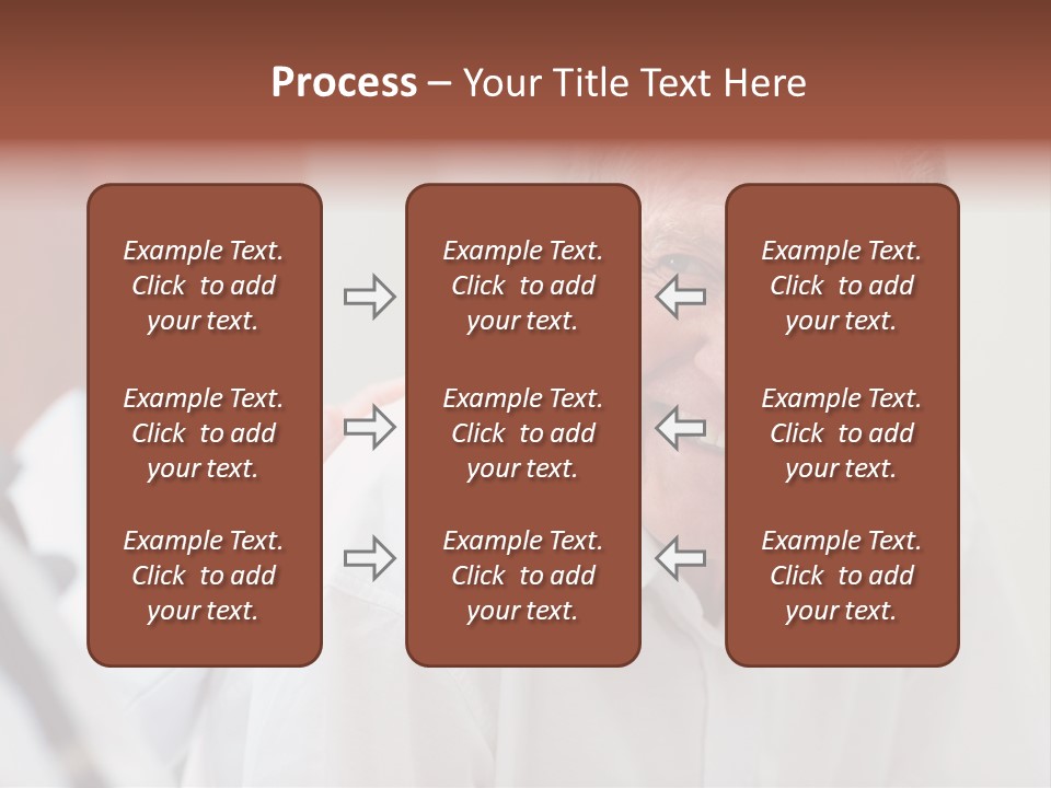 Support Pensioner Joy PowerPoint Template